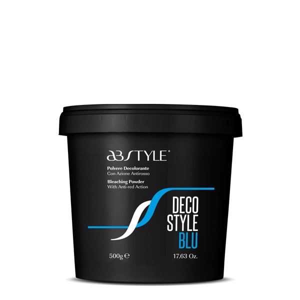 ABSTYLE DECOLORANTE Bianco/Blu 500GR - Mecos Capelli \u0026 Corpo