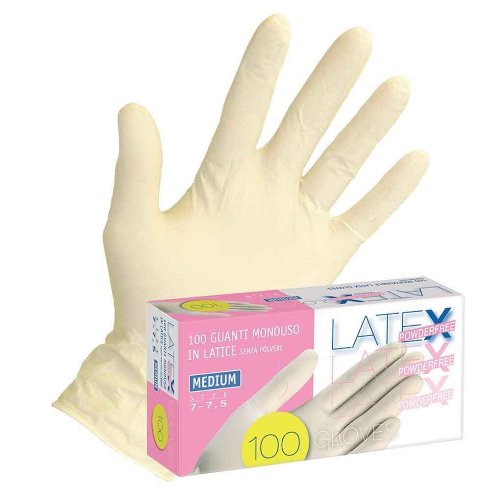 Guanti Monouso Lattice POWDERFREE 100 pz.