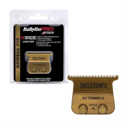 Babyliss 4 Artists Testina Skeleton Dlc Gold 2.0 Deep Tooth - immagine 2